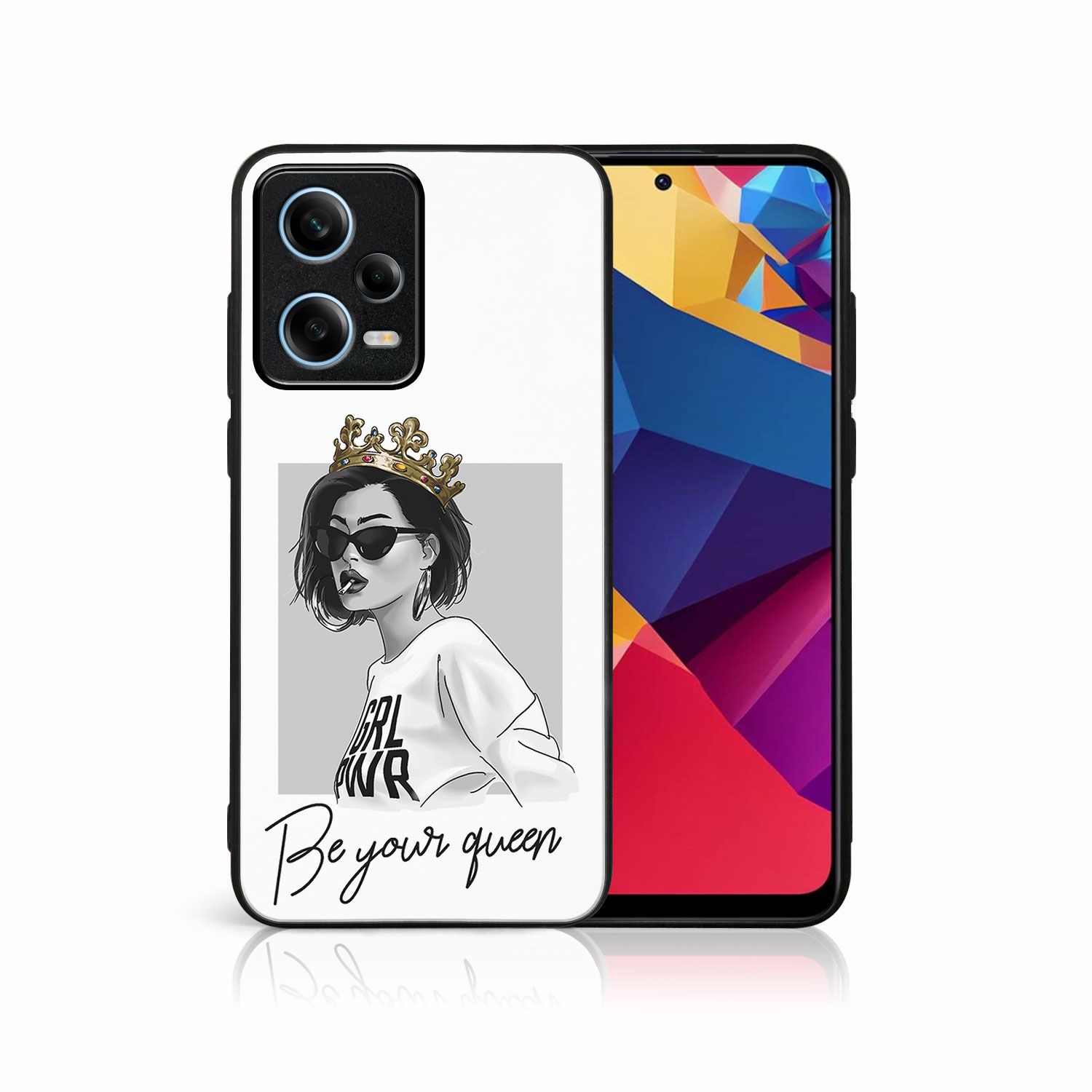 MY ART Ochranný Obal Xiaomi Redmi Note 12 5G QUEEN (139)