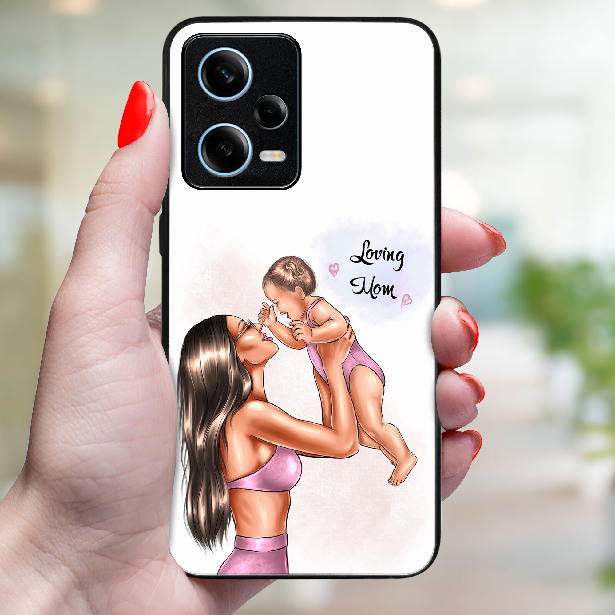 MY ART Ochranný Obal Xiaomi Redmi Note 12 5G LOVING MOM (115)