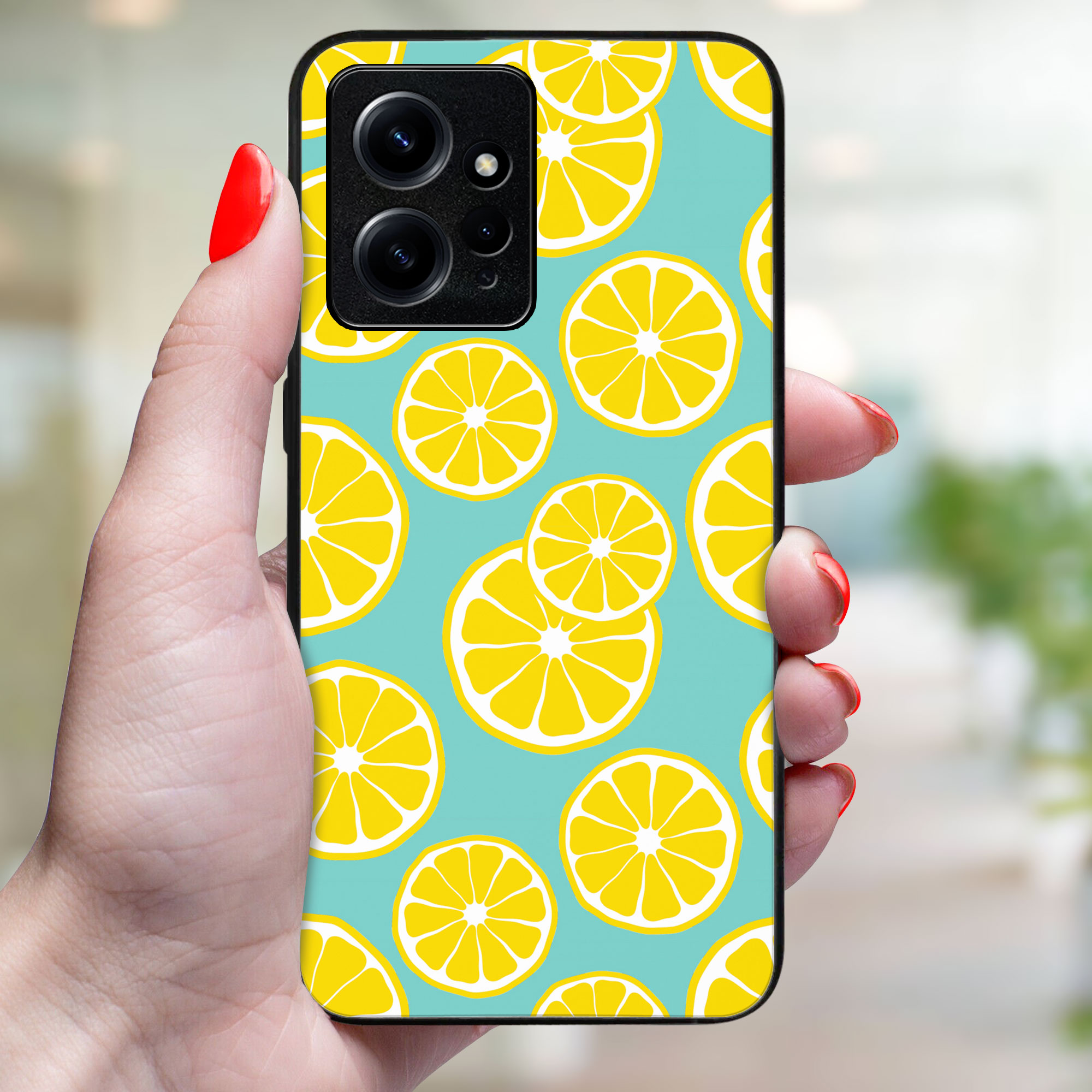 MY ART Ochranný Obal Xiaomi Redmi Note 12 LEMON (121)