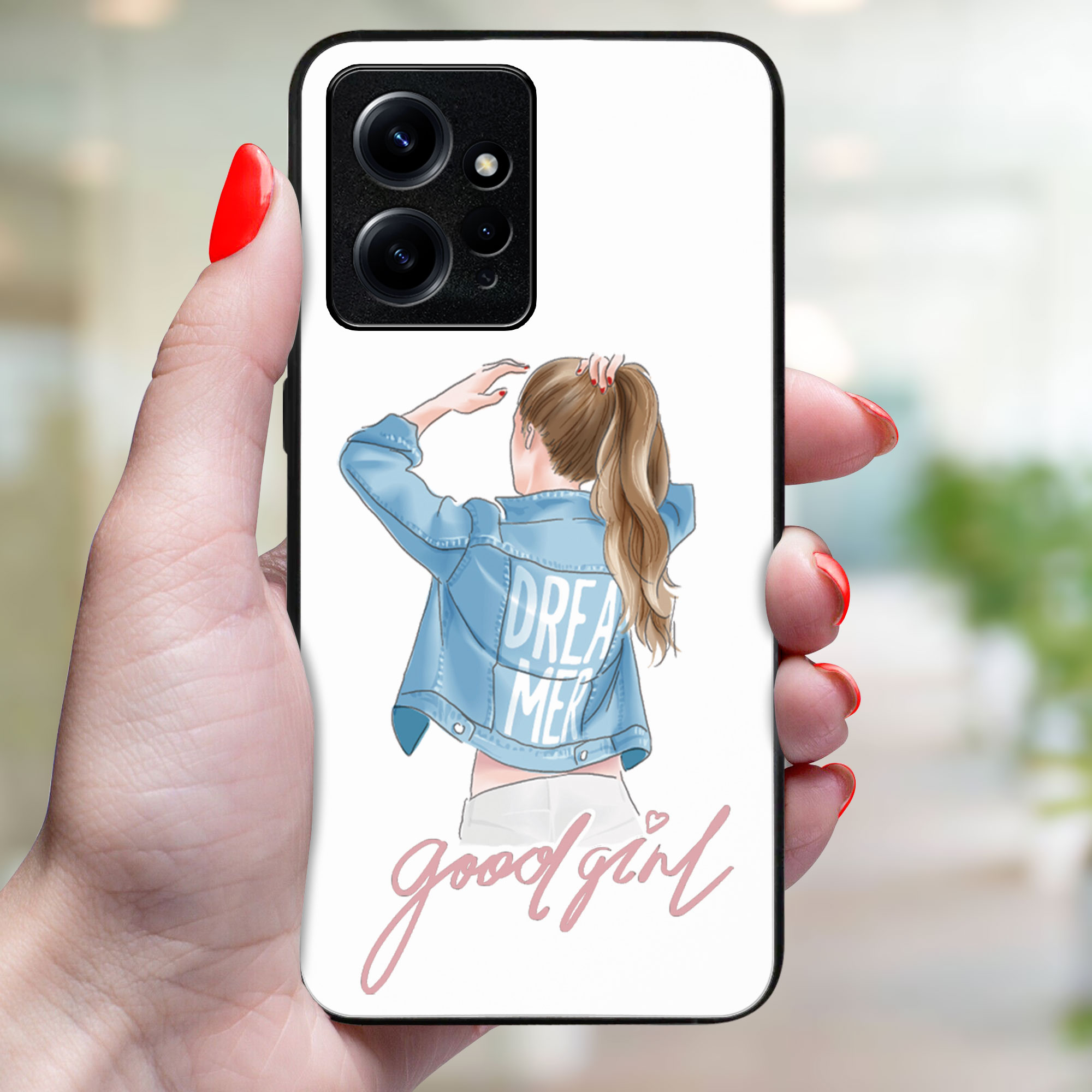 MY ART Ochranný Obal Xiaomi Redmi Note 12 GOOD GIRL (130)