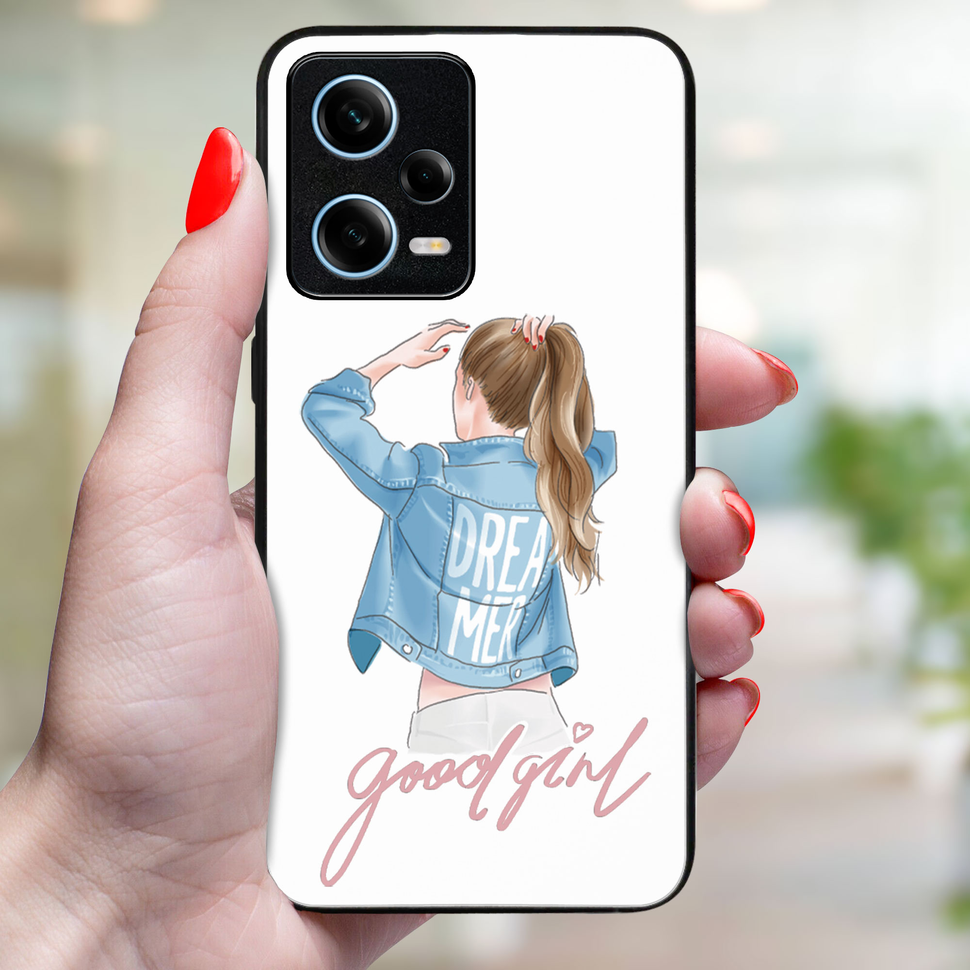 MY ART Ochranný Kryt Xiaomi Redmi Note 12 Pro 5G GOOD GIRL (130)