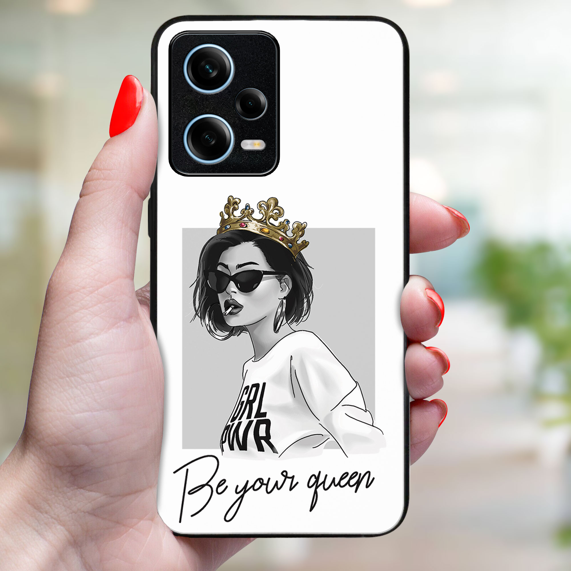 MY ART Ochranný Obal Xiaomi Redmi Note 12 5G QUEEN (139)