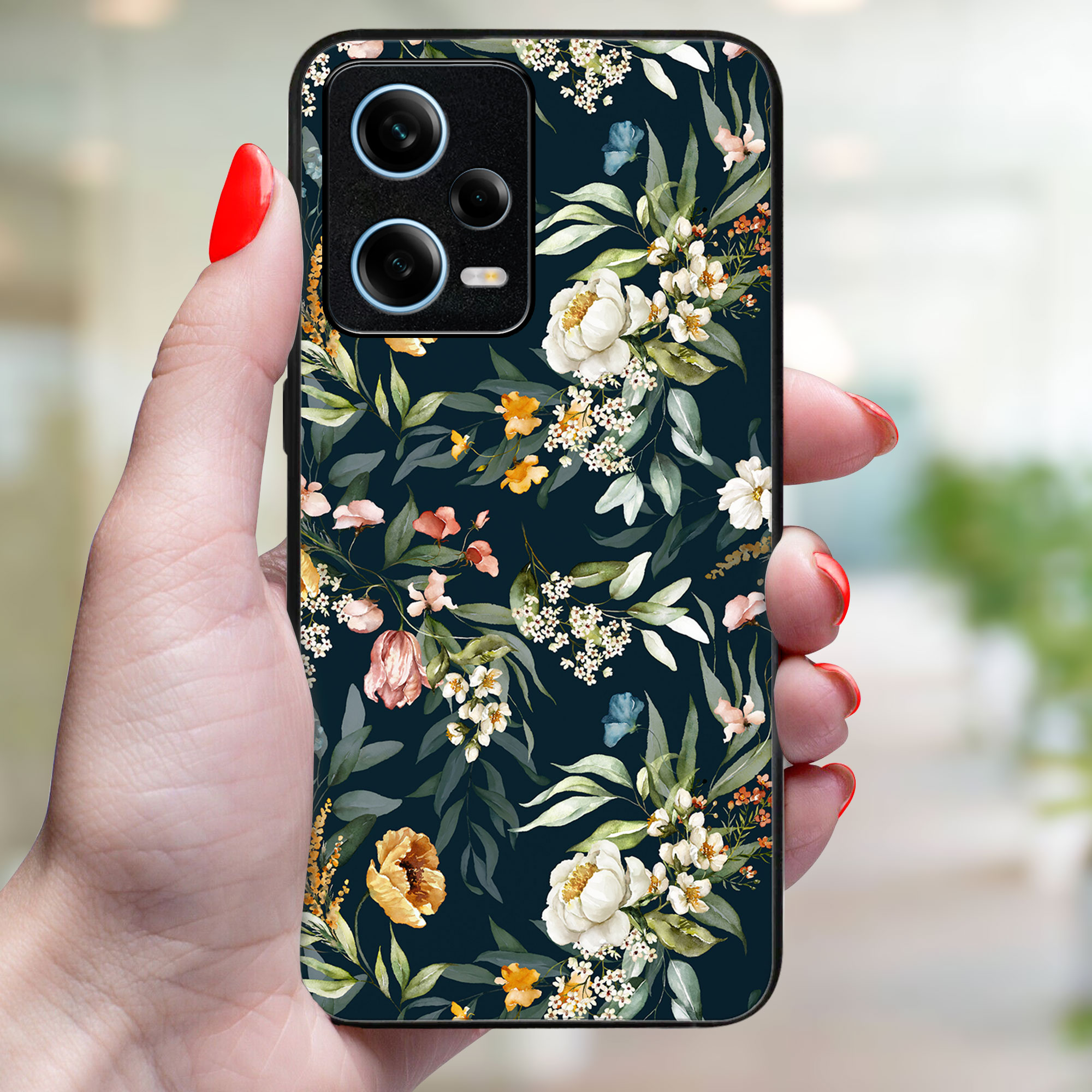 MY ART Ochranný Kryt Xiaomi Redmi Note 12 Pro 5G FLORAL (158)