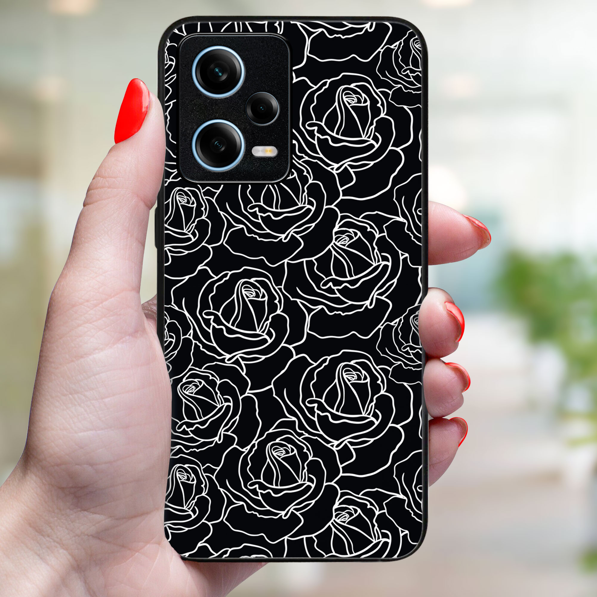 MY ART Ochranný Kryt Xiaomi Redmi Note 12 Pro 5G ROSES (172)