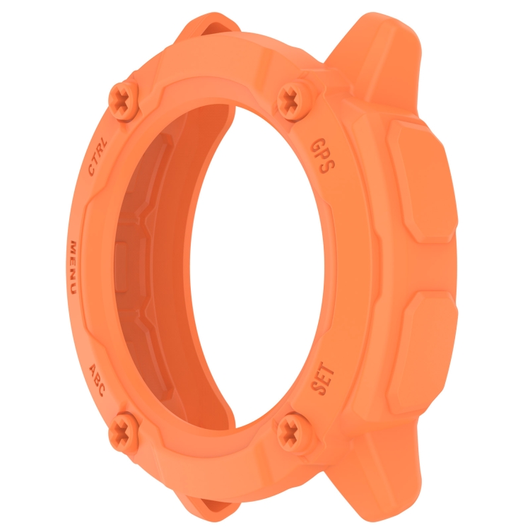 TPU HALF COVER Obal Pre Garmin Instinct 2X Oranžový