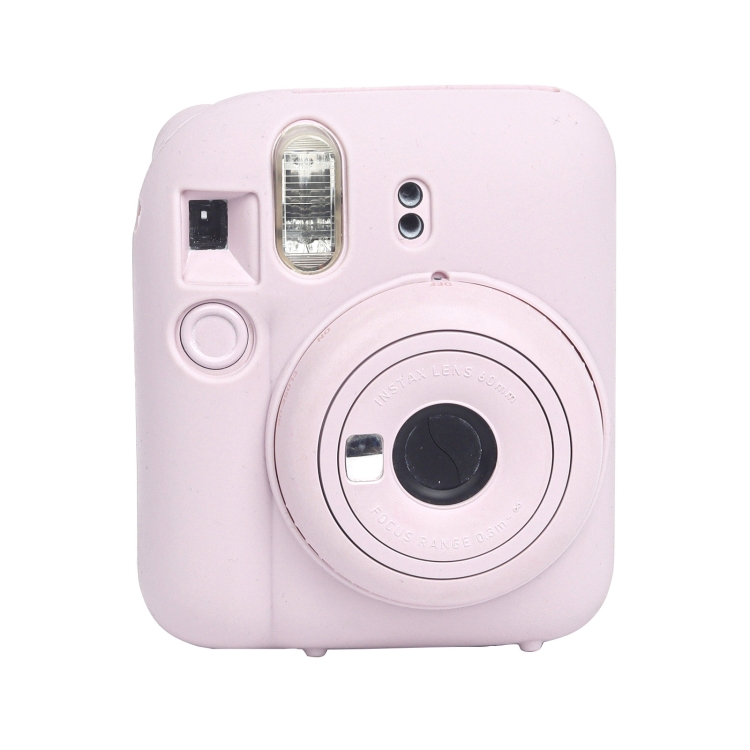 SOFT Silikónový Obal Pre Instax Mini 12 Ružový