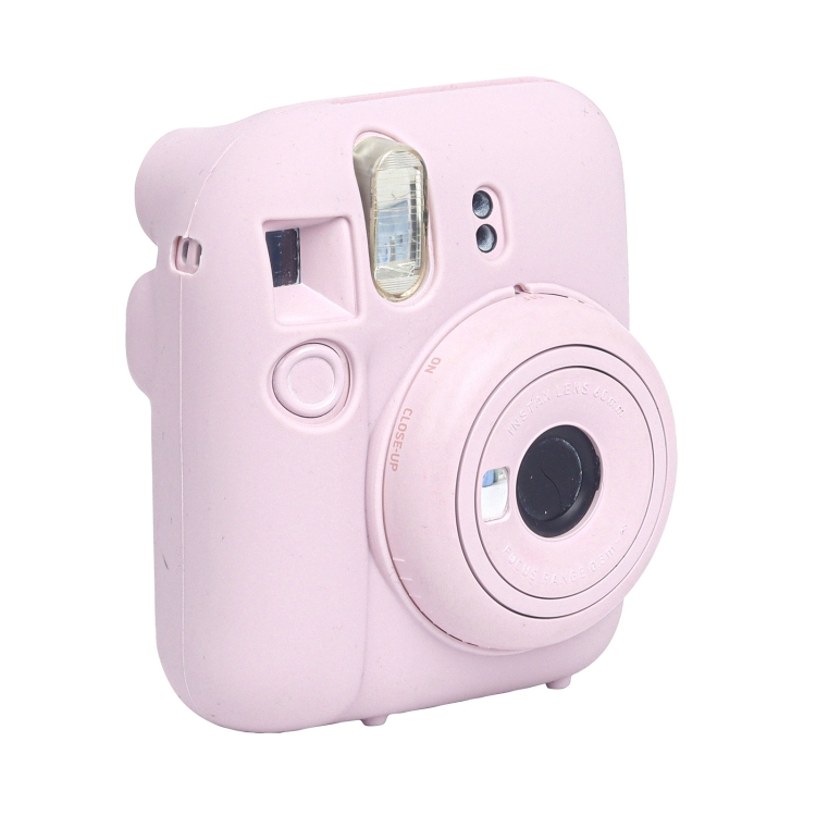 SOFT Silikónový Obal Pre Instax Mini 12 Ružový