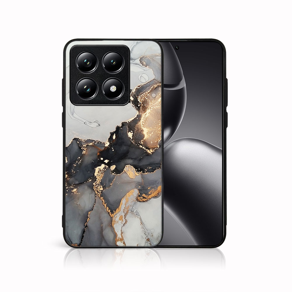 MY ART Ochranný Kryt Pre Xiaomi 14T GREY MARBLE (140)