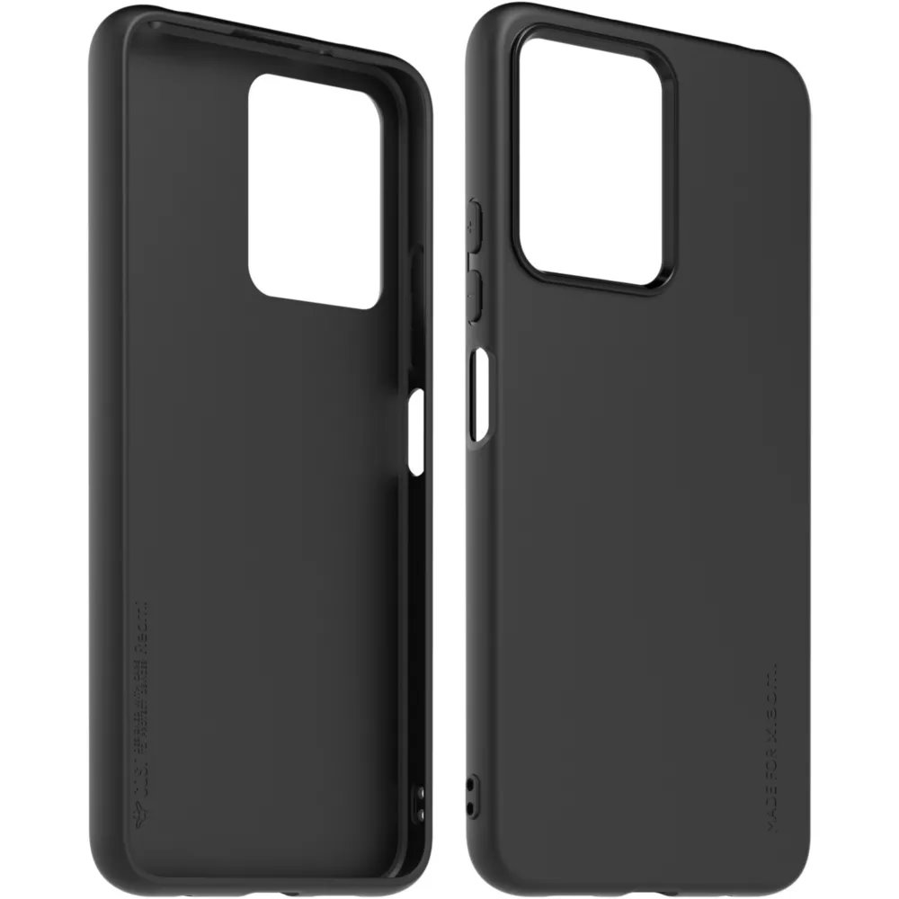 XIAOMI SET TPU Kryt + Tvrdené Sklo Pre Xiaomi Redmi Note 12 čierny